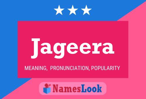 Jageera Name Poster