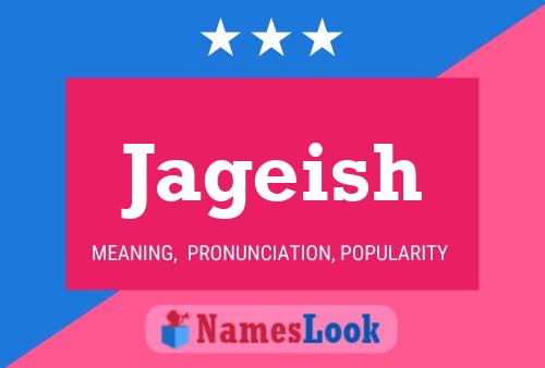 Jageish Name Poster