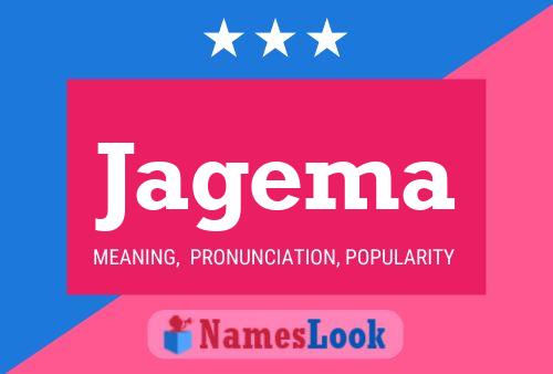 Jagema Name Poster