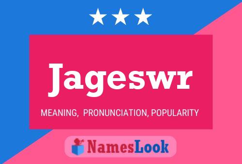 Jageswr Name Poster