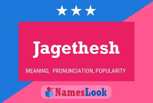 Jagethesh Name Poster