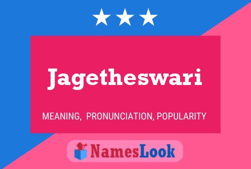 Jagetheswari Name Poster