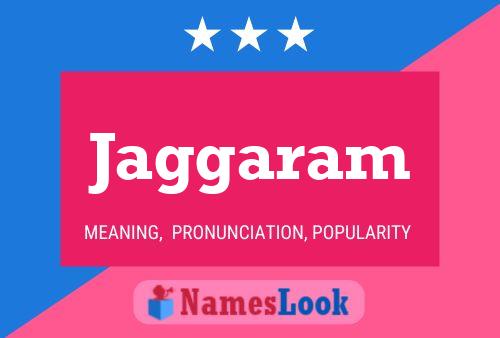 Jaggaram Name Poster