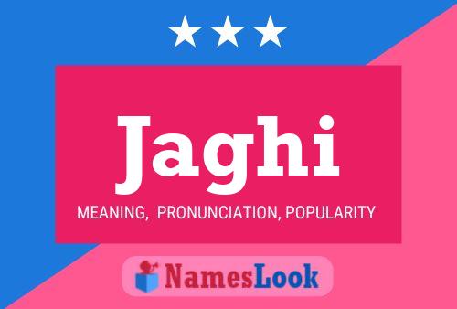 Jaghi Name Poster