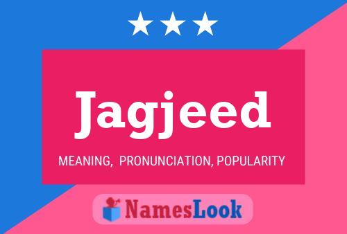 Jagjeed Name Poster