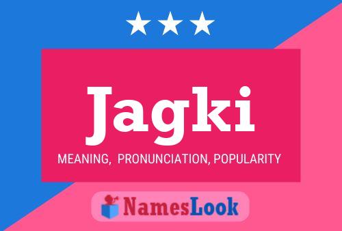 Jagki Name Poster