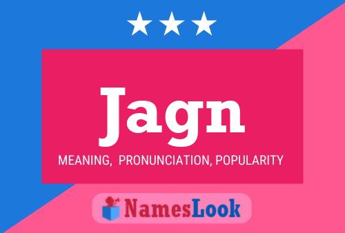 Jagn Name Poster