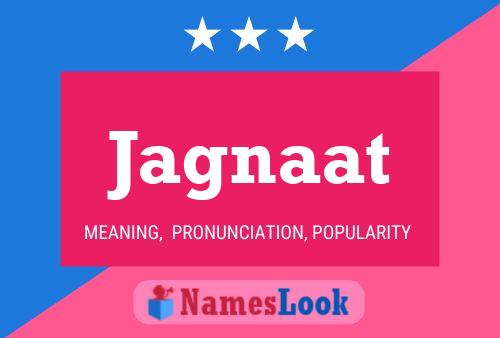 Jagnaat Name Poster