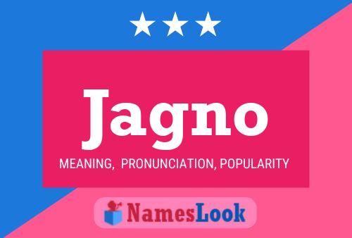 Jagno Name Poster