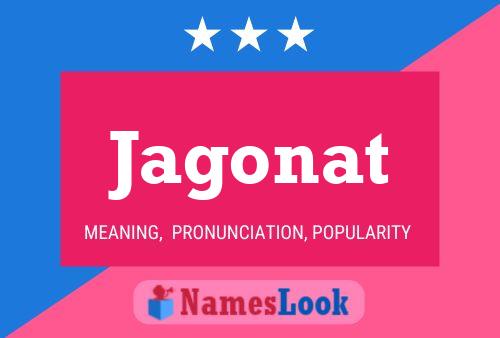 Jagonat Name Poster