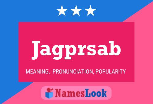 Jagprsab Name Poster