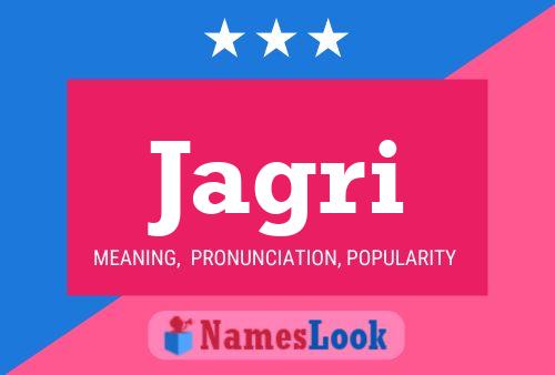 Jagri Name Poster