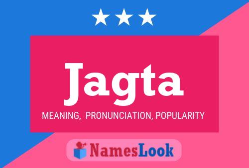 Jagta Name Poster