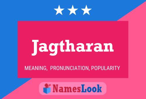 Jagtharan Name Poster