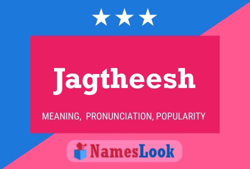 Jagtheesh Name Poster