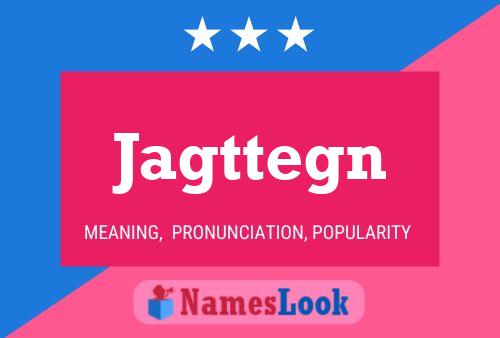 Jagttegn Name Poster