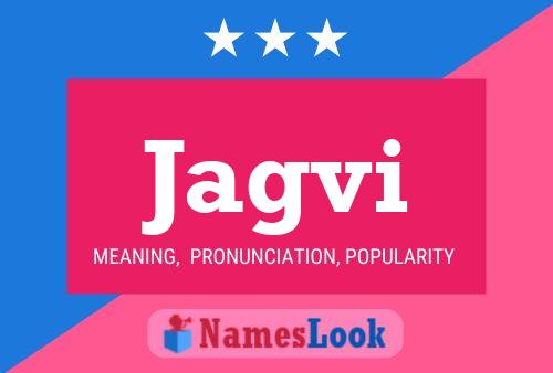 Jagvi Name Poster