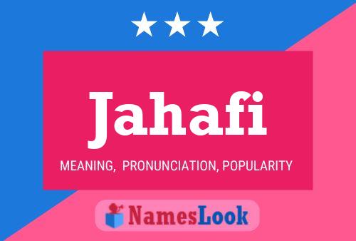 Jahafi Name Poster