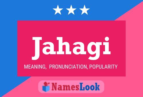 Jahagi Name Poster