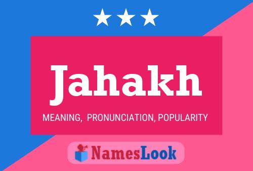 Jahakh Name Poster