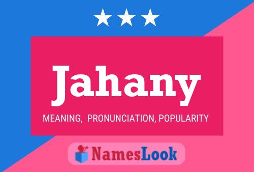 Jahany Name Poster