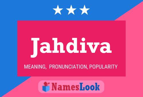 Jahdiva Name Poster