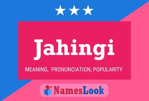 Jahingi Name Poster