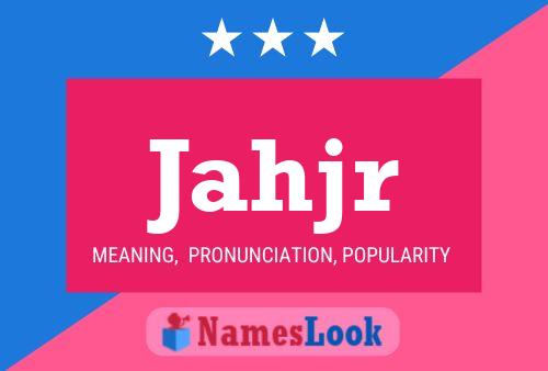 Jahjr Name Poster