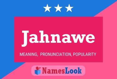 Jahnawe Name Poster