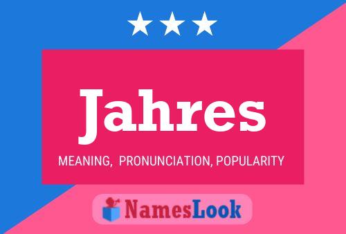 Jahres Name Poster