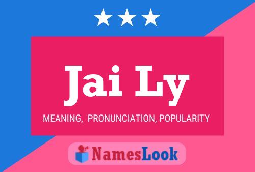 Jai Ly Name Poster