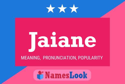 Jaiane Name Poster