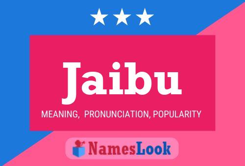 Jaibu Name Poster