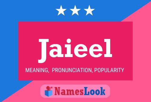 Jaieel Name Poster