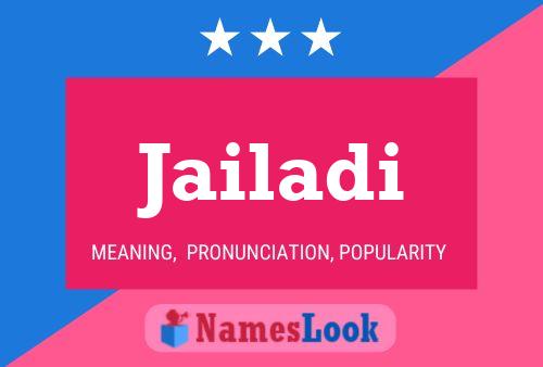 Jailadi Name Poster