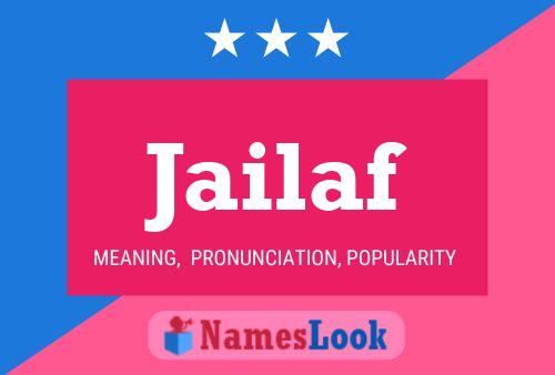 Jailaf Name Poster