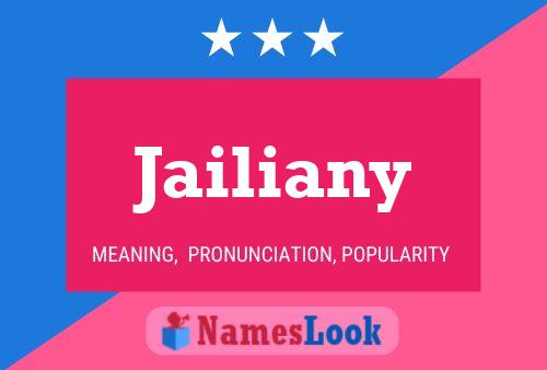 Jailiany Name Poster