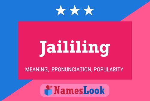 Jaililing Name Poster