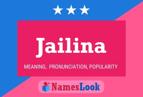 Jailina Name Poster