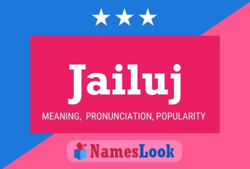 Jailuj Name Poster