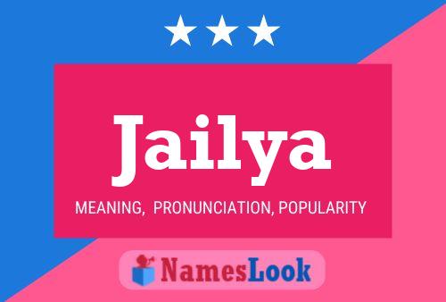 Jailya Name Poster