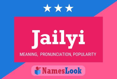 Jailyi Name Poster