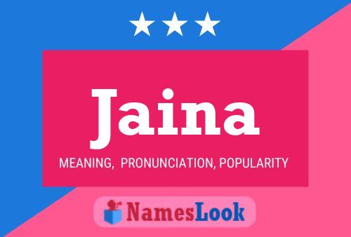 Jaina Name Poster