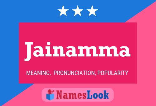 Jainamma Name Poster