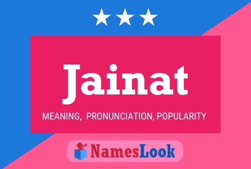 Jainat Name Poster