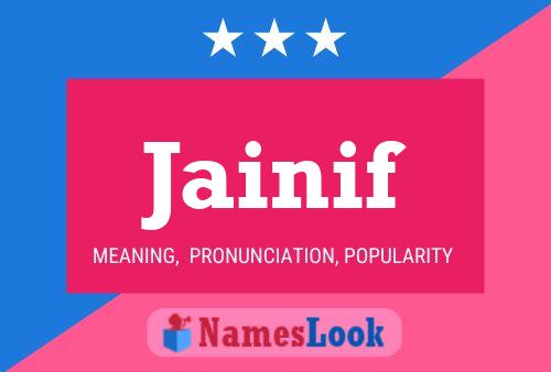 Jainif Name Poster