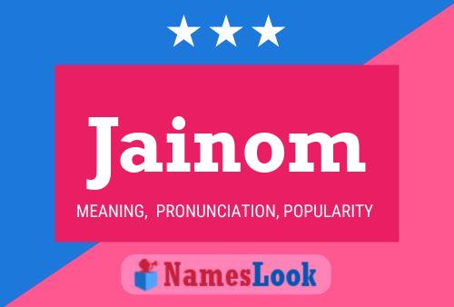 Jainom Name Poster