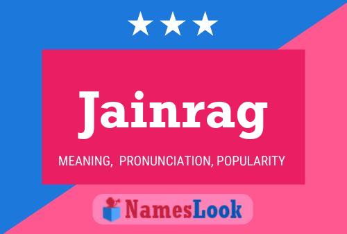 Jainrag Name Poster