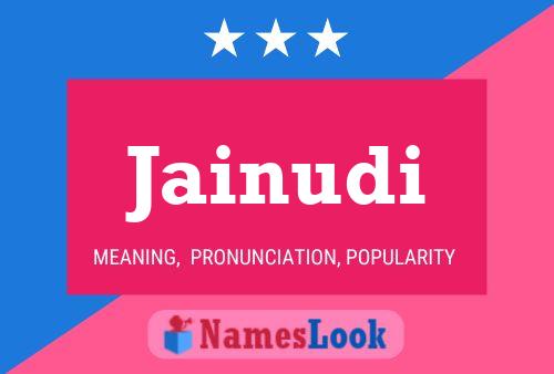 Jainudi Name Poster