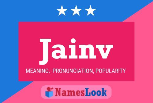 Jainv Name Poster